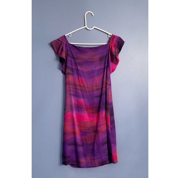 Diane Von Furstenberg Dunn Monet Fields Mini Dress - Picture 3 of 5